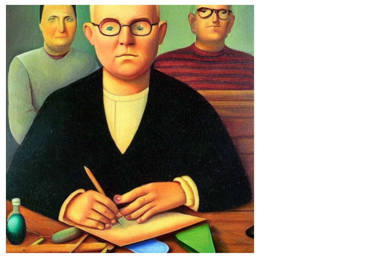 Artists Meet Artists Grant Wood