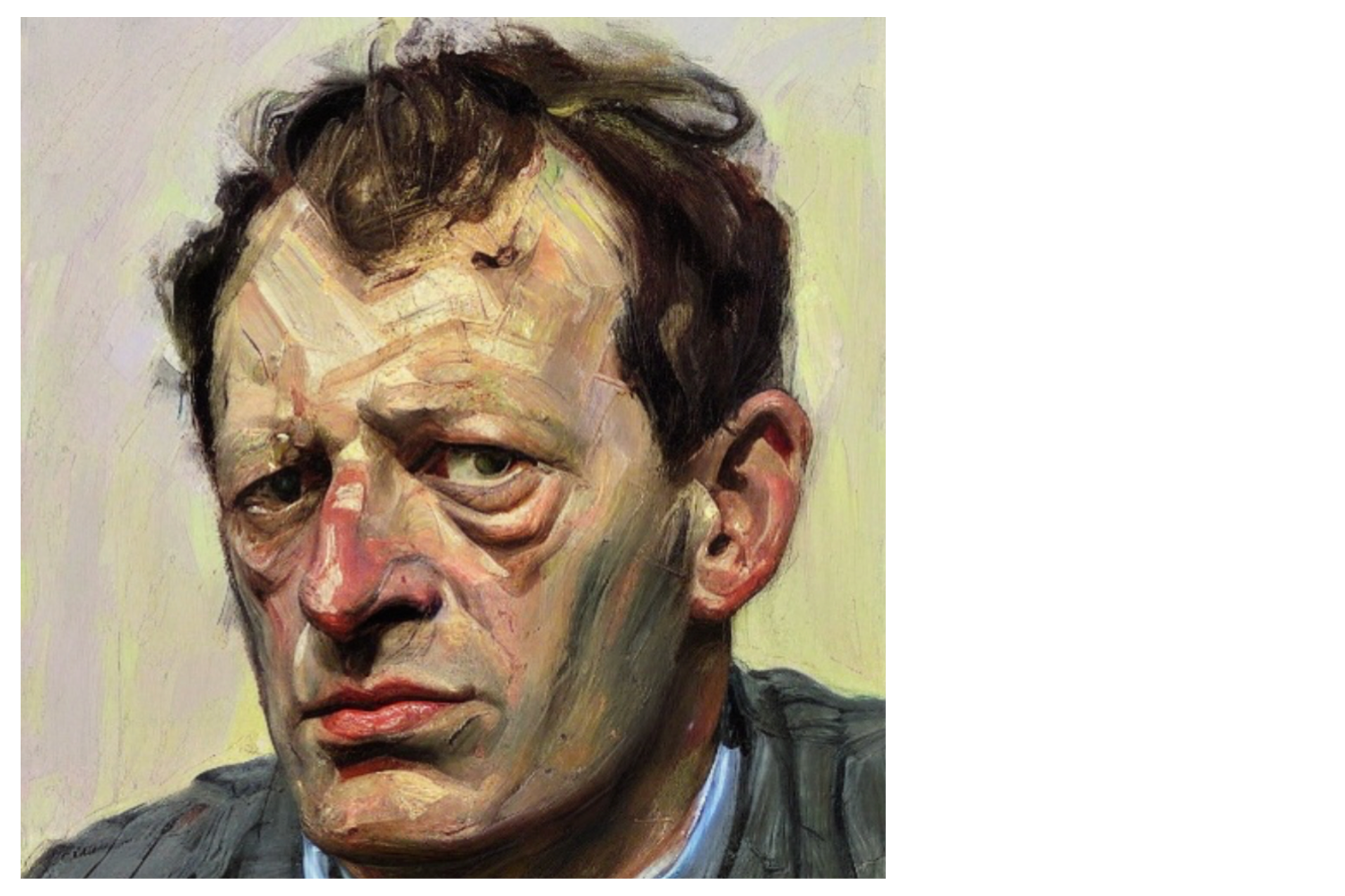 Artists Meet Artists Lucian Michael Freud