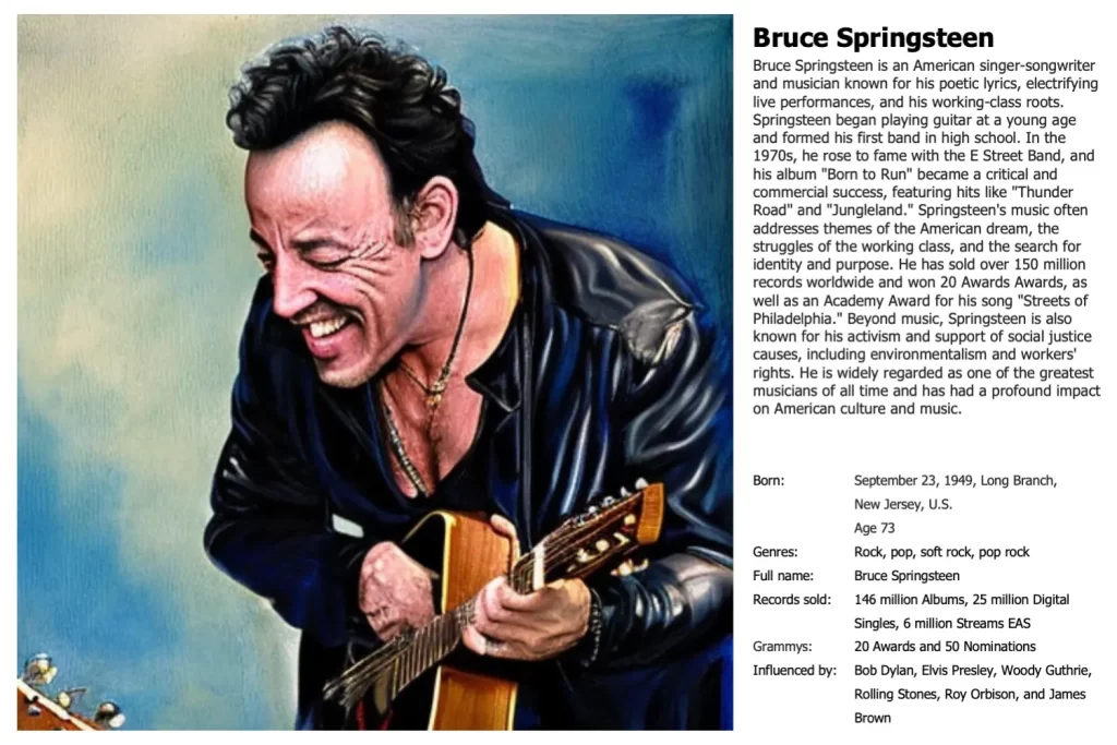 Bruce Springsteen