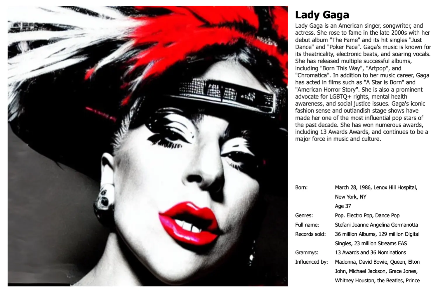 Lady Gaga