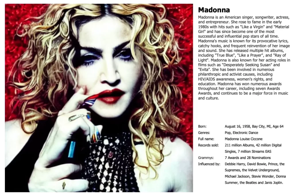 Madonna