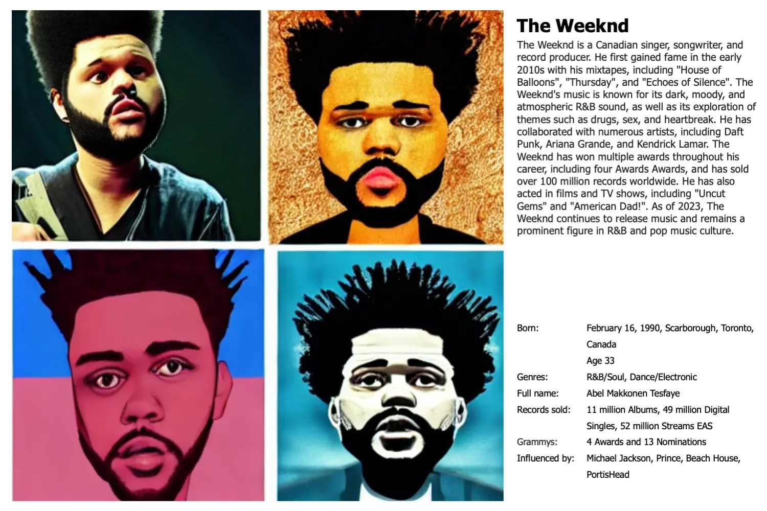 The Weeknd