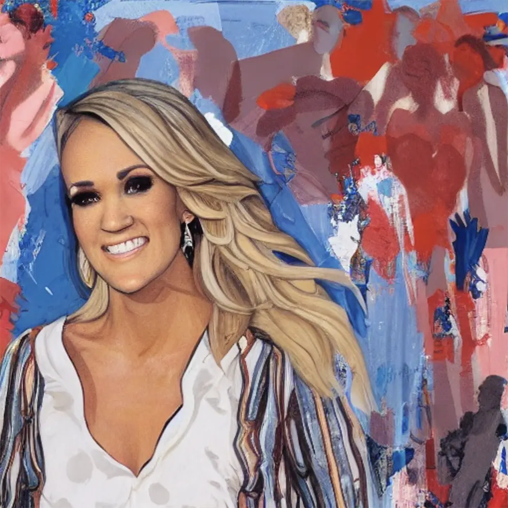 Carrie-Underwood in the style of Anonymous 2