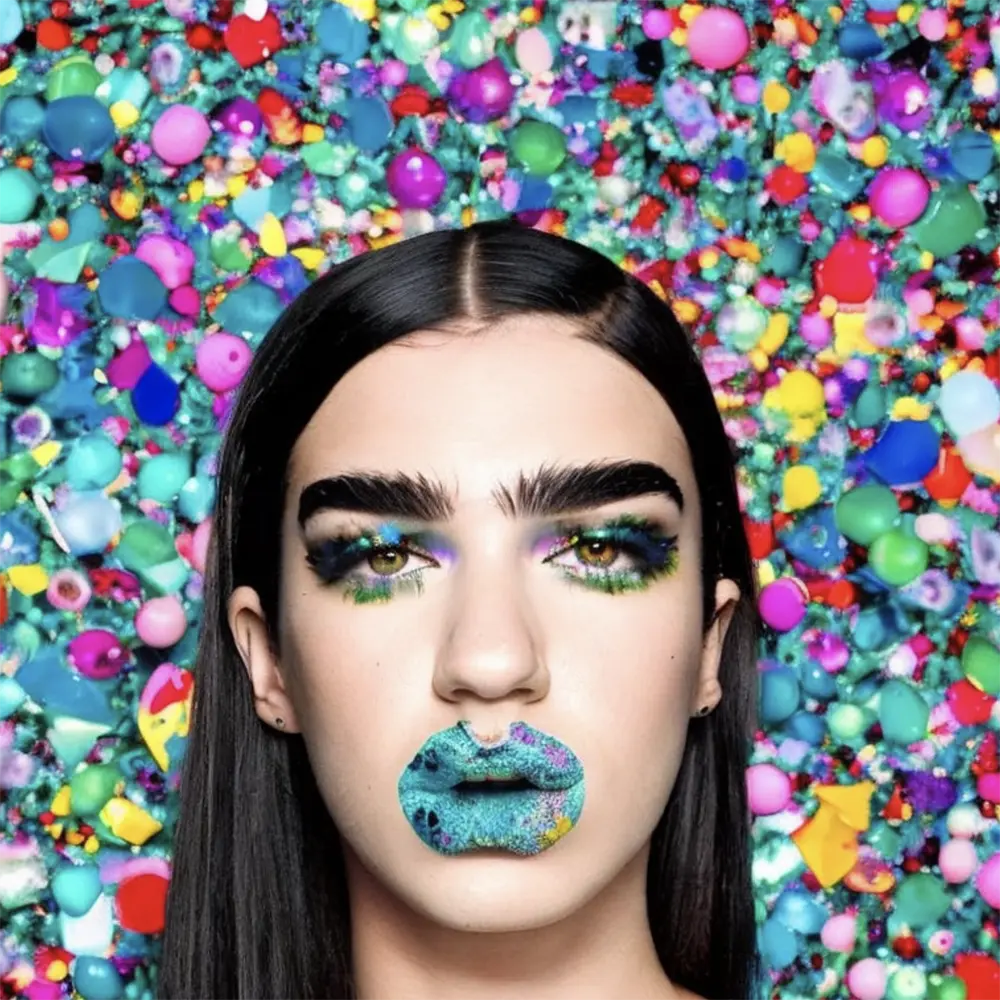 Dua Lipa in the style of Damien Hirst     24