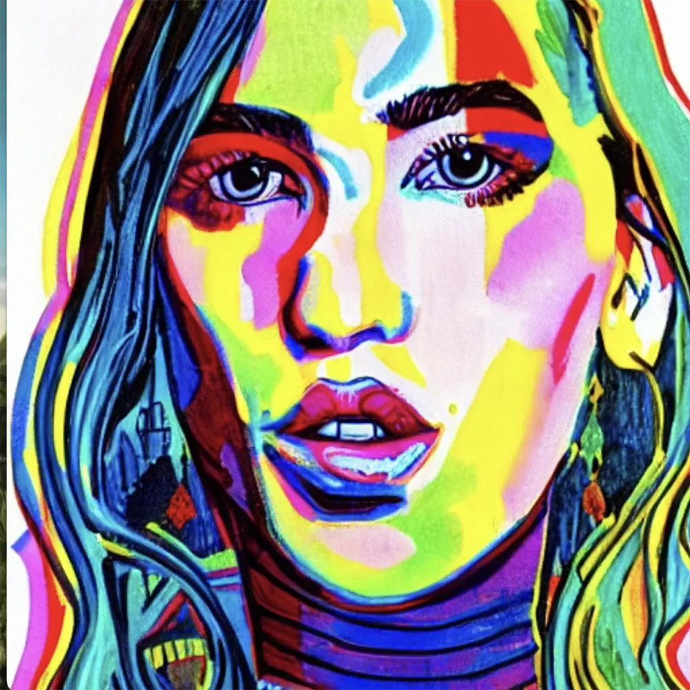 Dua Lipa in the style of Pablo Picasso 4