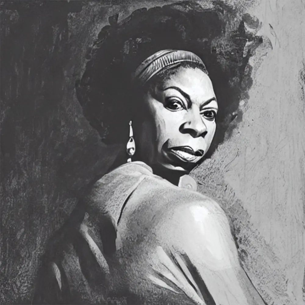 Nina Simone in the style of Rembrandt 15