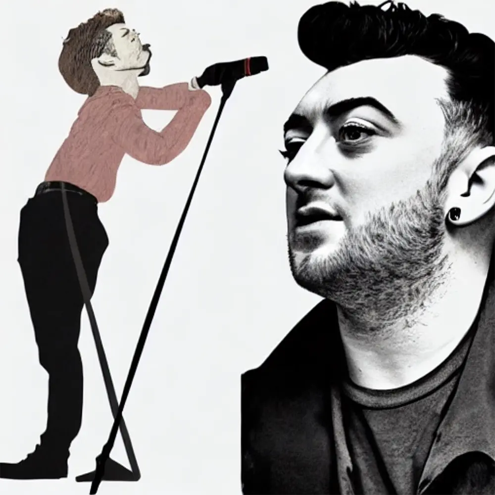 Sam Smith in the style of Edgar Degas     3