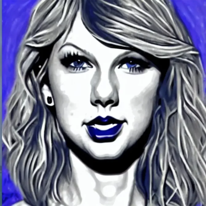 Taylor Swift in the style of Pablo Picasso 41 - Artists Meet Artists