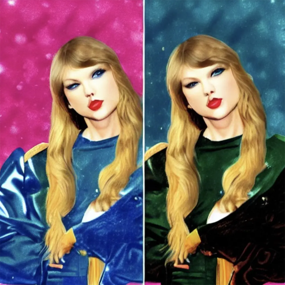 Taylor Swift in the style of Raphael 9
