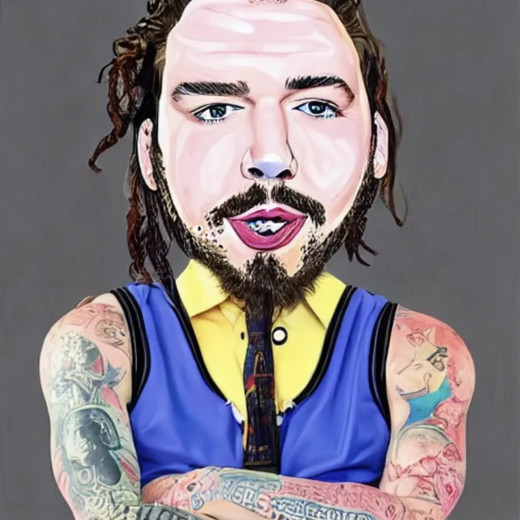 29 Post Malone George Condo 2023-02-16 at 3.17.13 PM copy